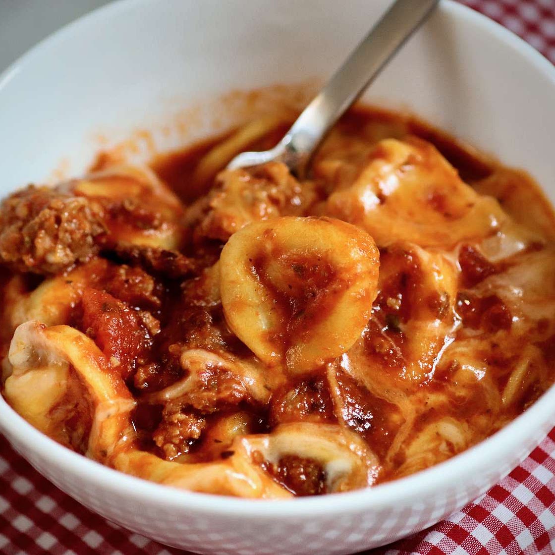Cheesy Italian Tortellini