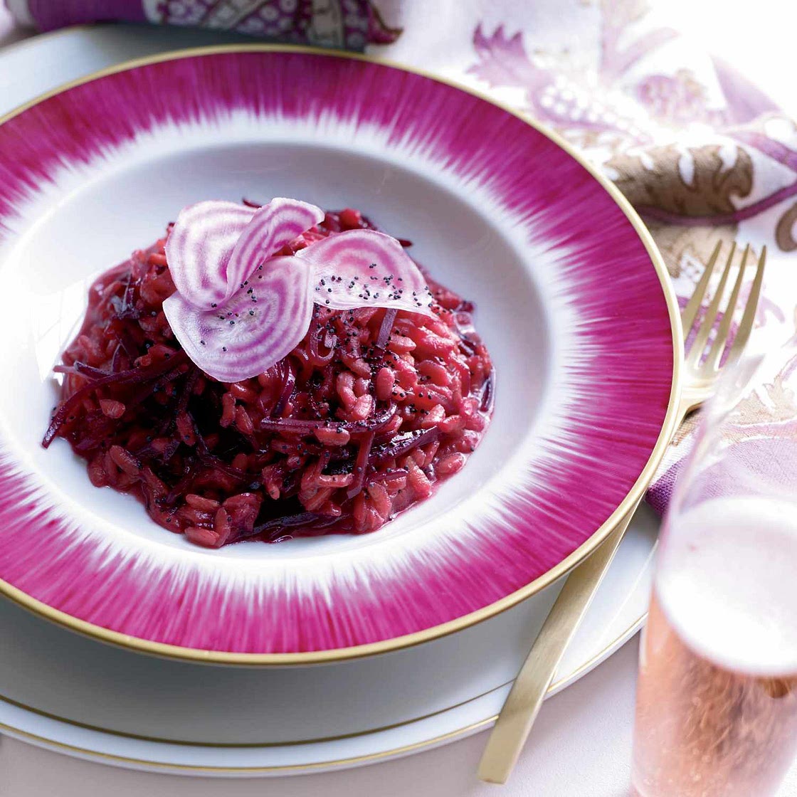 Beet Risotto