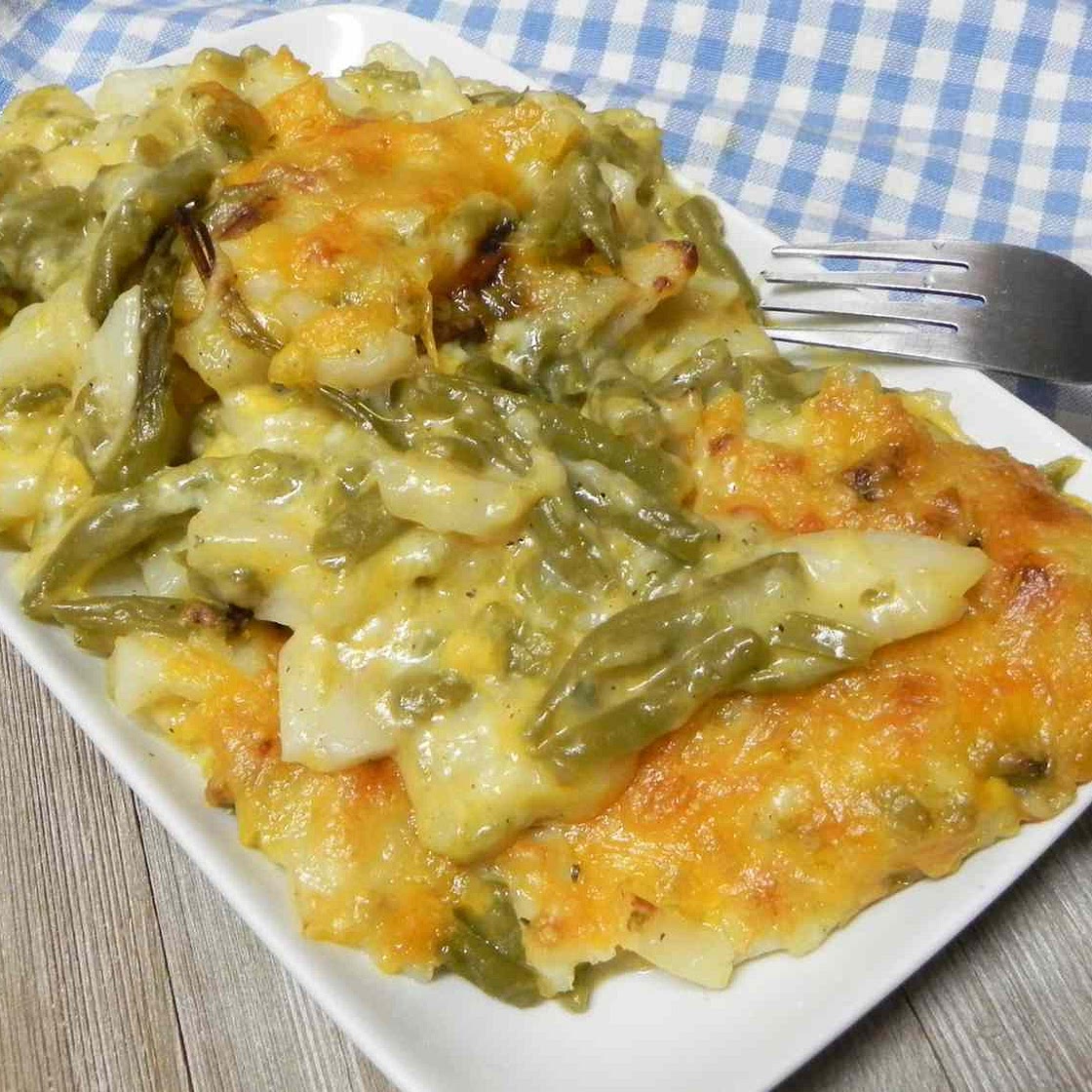 Green Bean and Potato Casserole