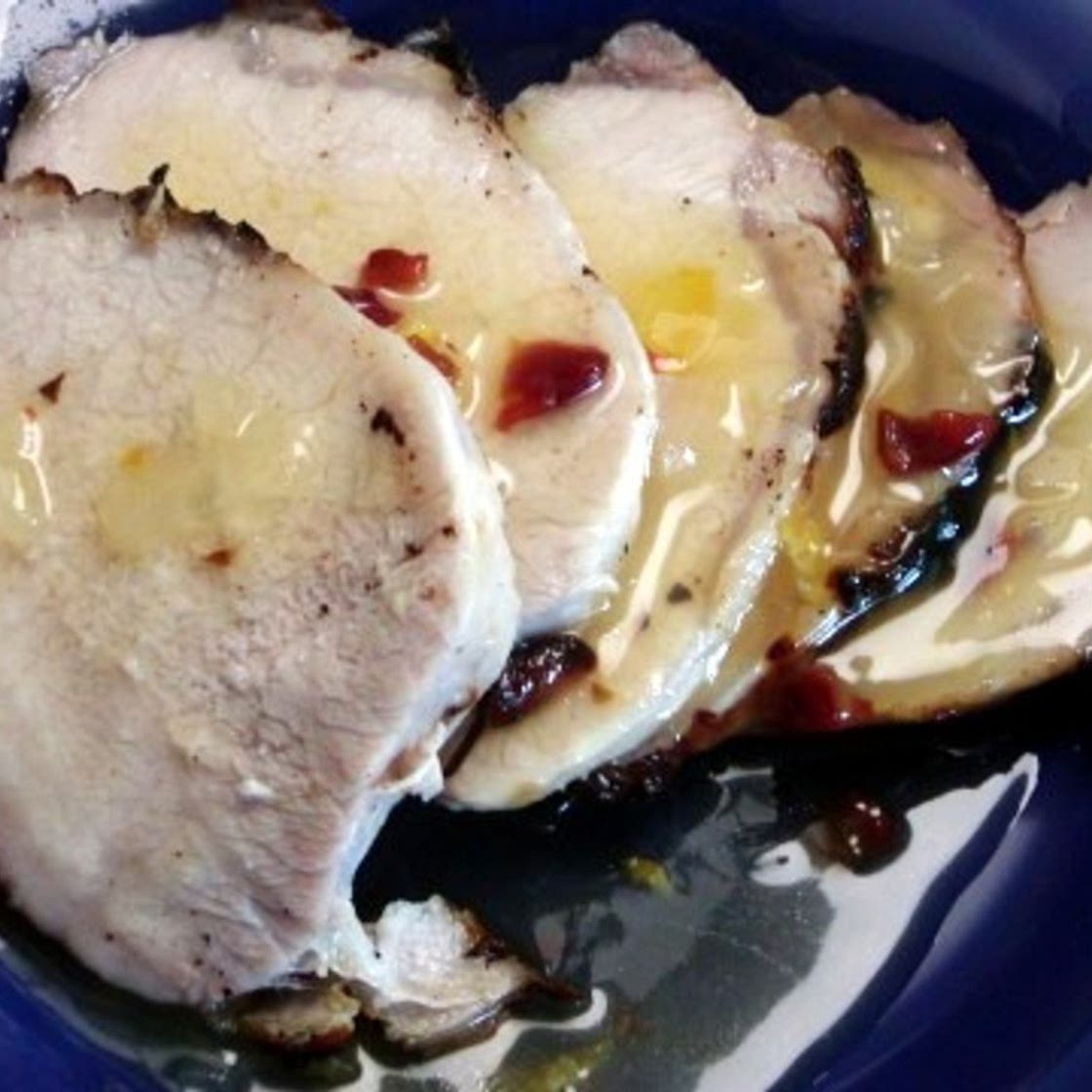 Pork Tenderloin with Chipotle-Marmalade Sauce