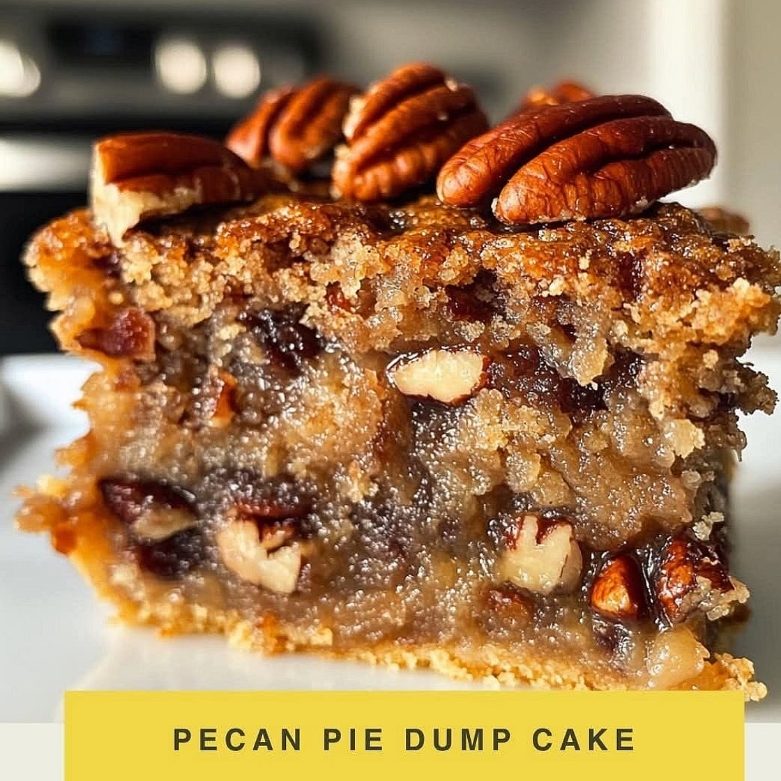 Pecan Pie Dump Cake