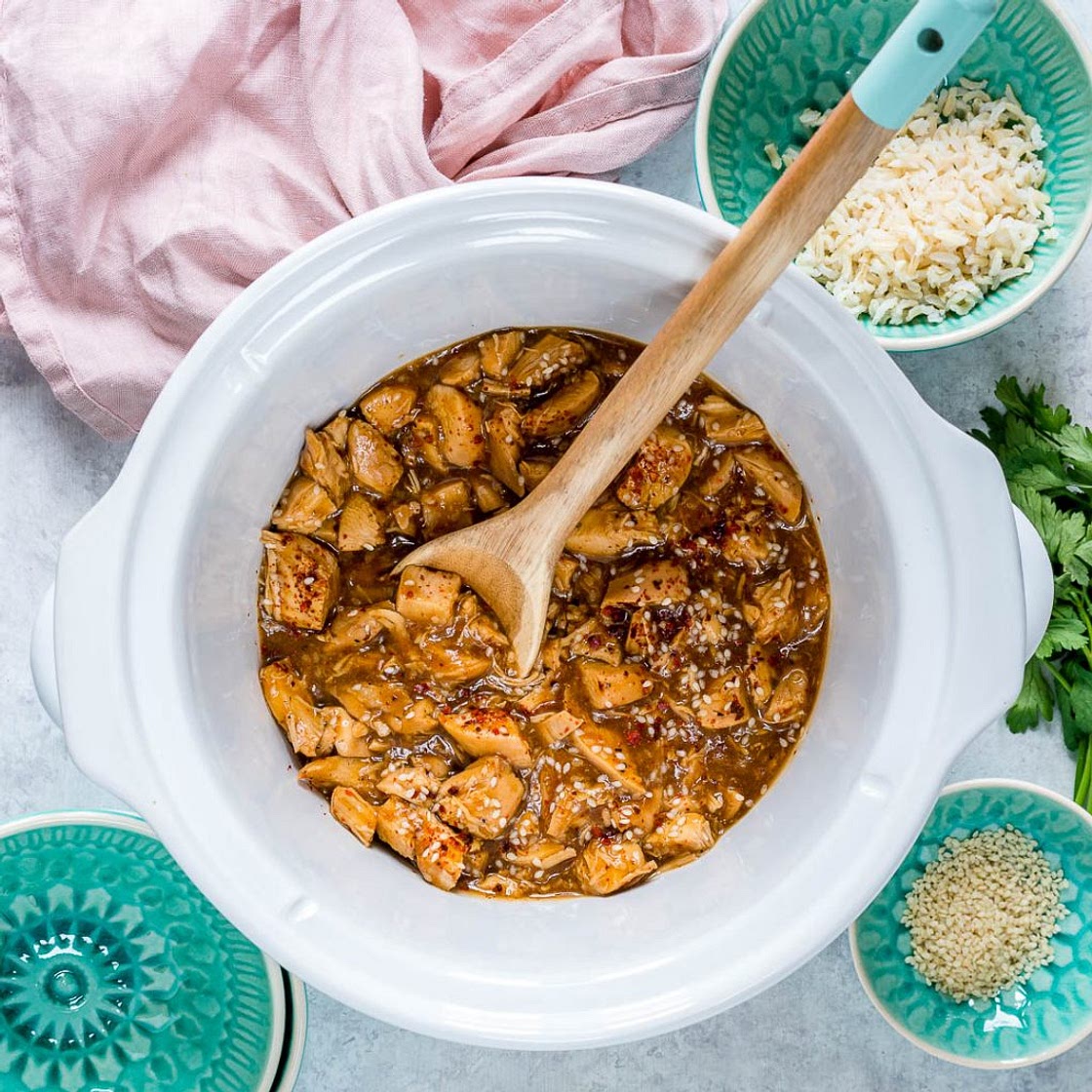 Tangy Crockpot Sesame Chicken Recipe