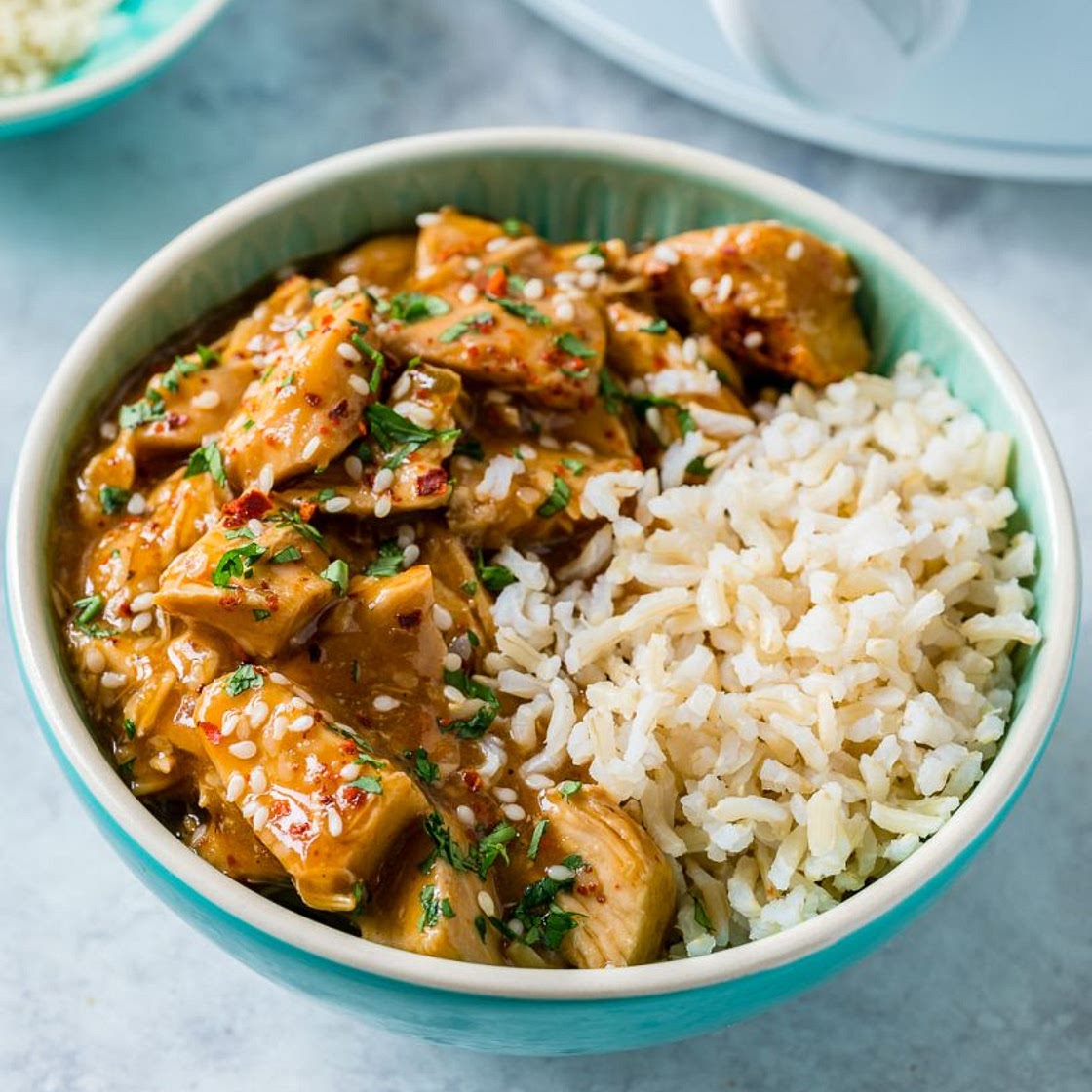 Tangy Crockpot Sesame Chicken Recipe