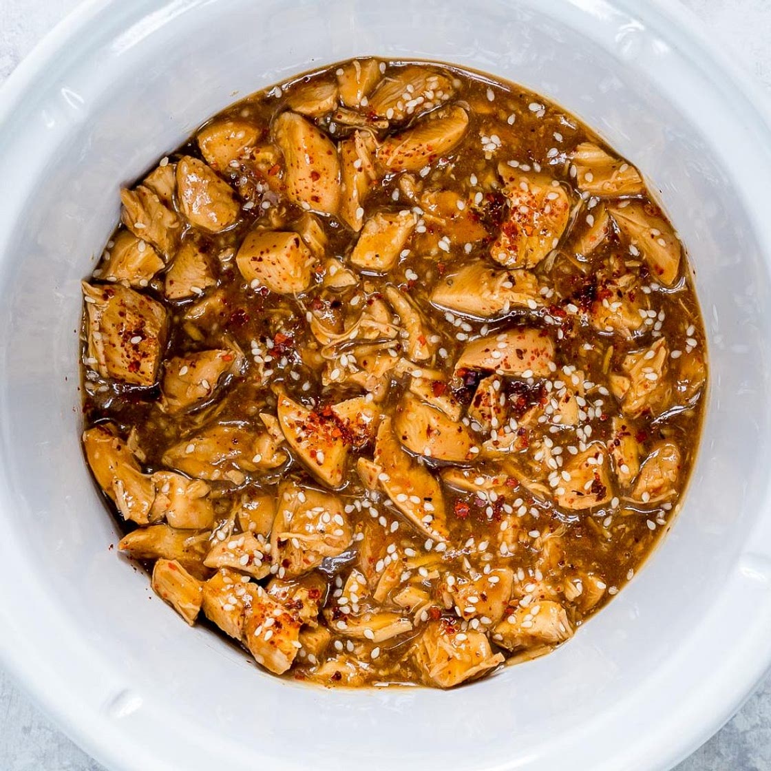 Tangy Crockpot Sesame Chicken Recipe