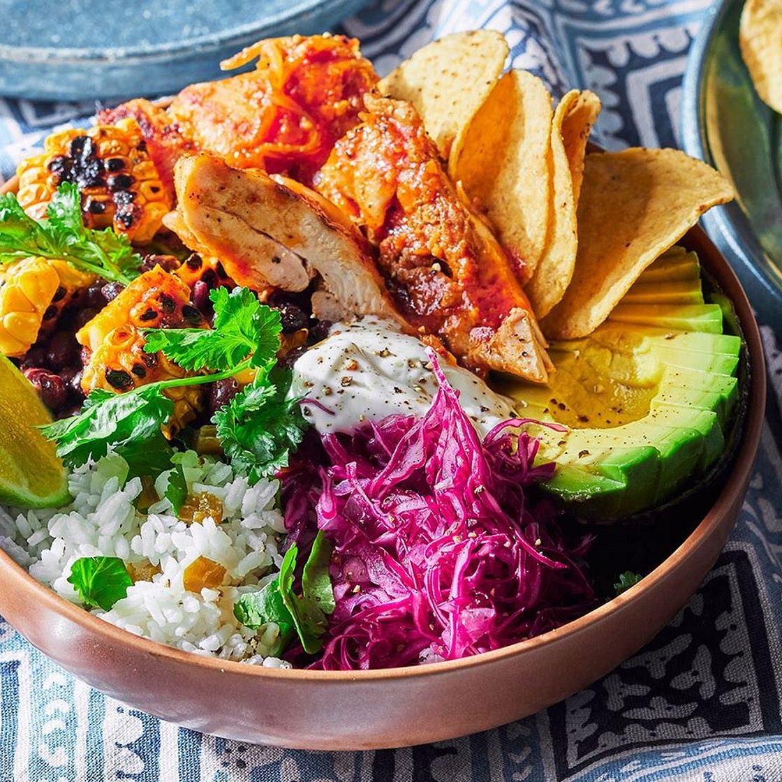 Chicken burrito bowl