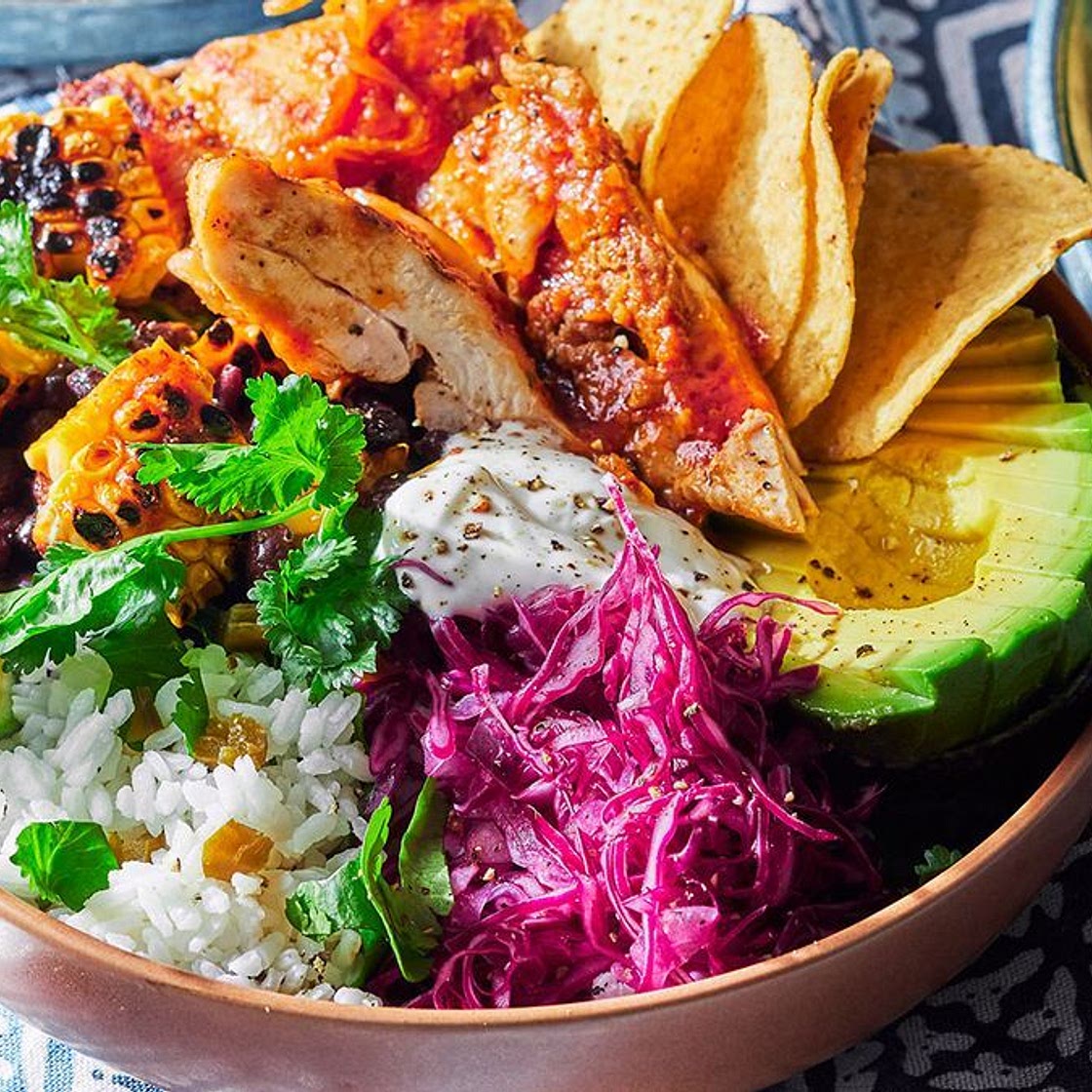 Chicken burrito bowl