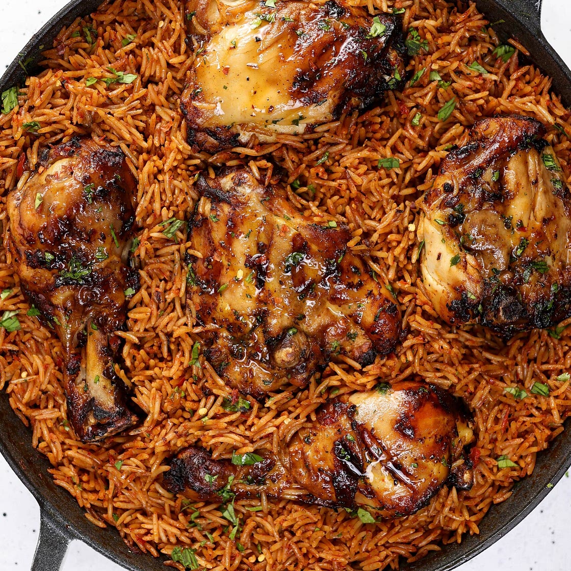 Peri Peri Jollof Rice and Chicken