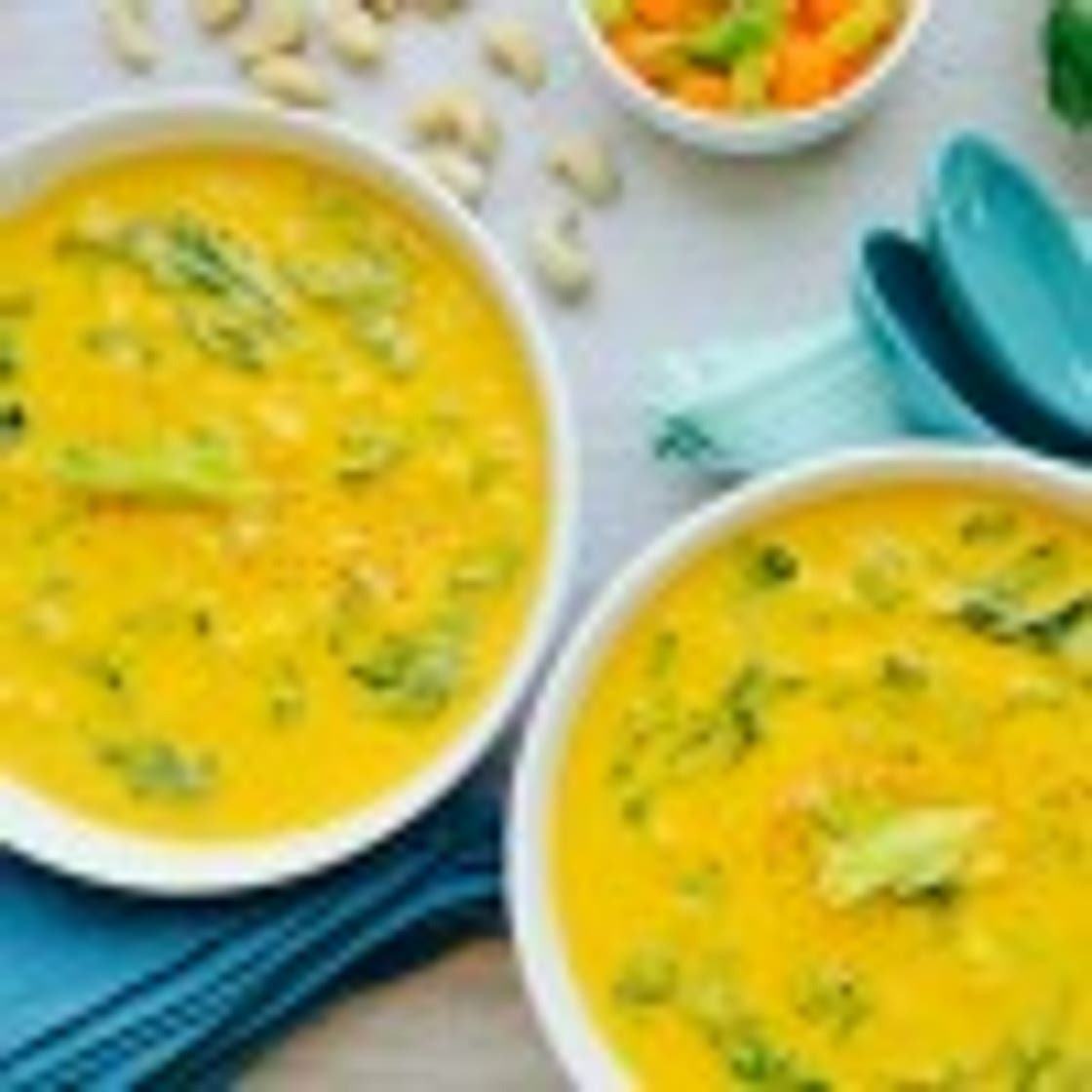 Golden Austrian Cauliflower Cream Soup