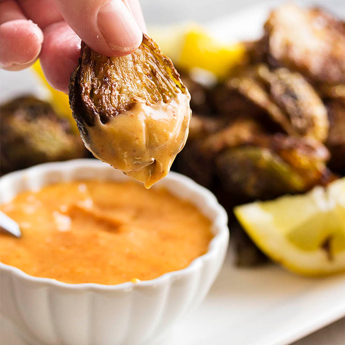 Deep Fried Brussels Sprouts