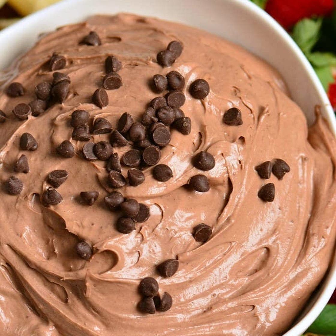 Chocolate Cake Fruit Dip