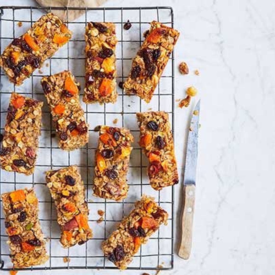 Tropical breakfast bars