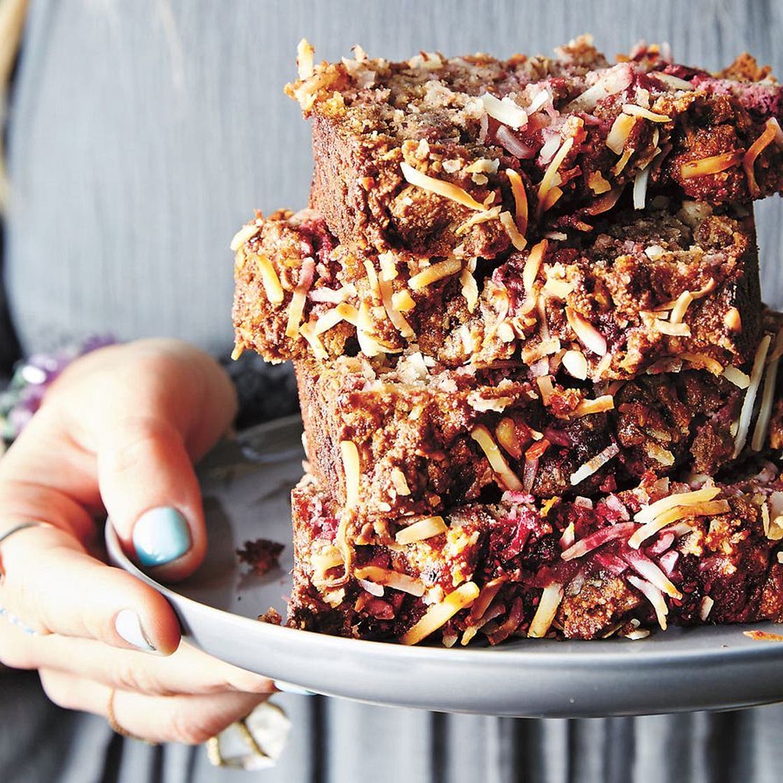 Lola Berry's Paleo and Raspberry Loaf