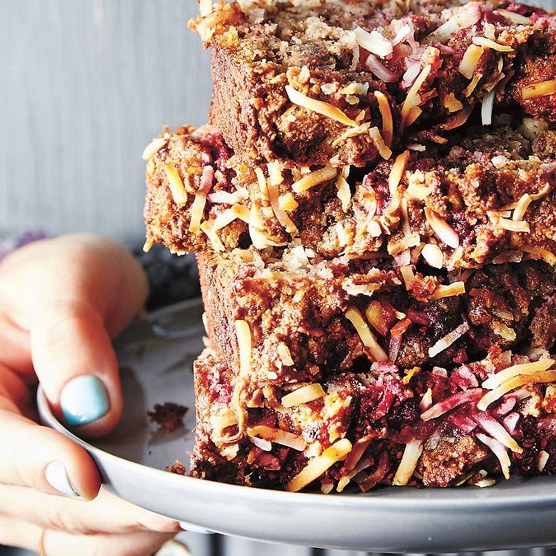 Lola Berry's Paleo and Raspberry Loaf