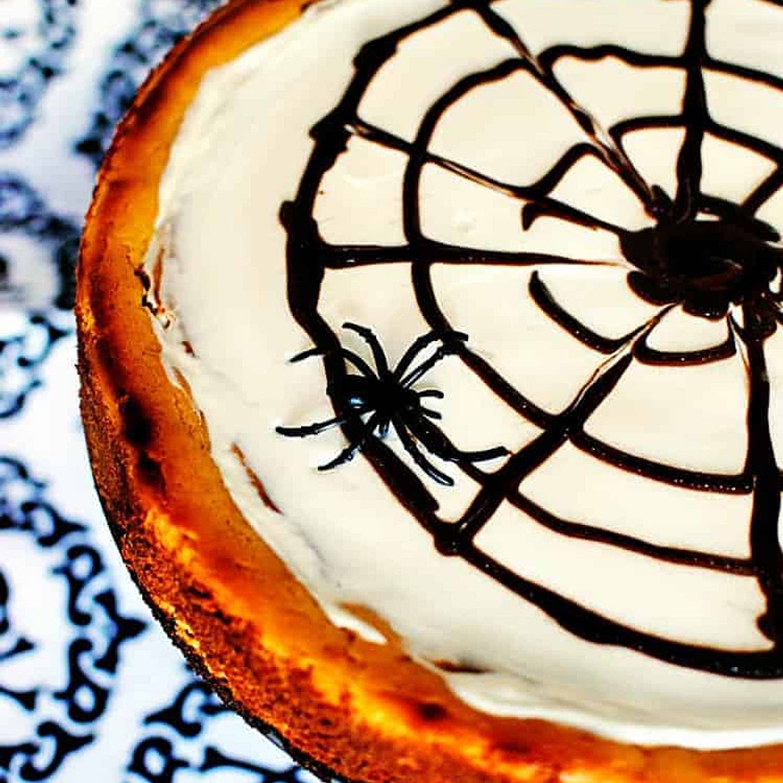 Halloween Pumpkin Cheesecake