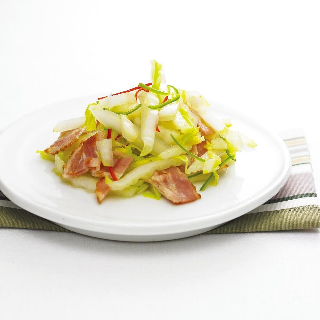 배추베이컨무침 만드는 법