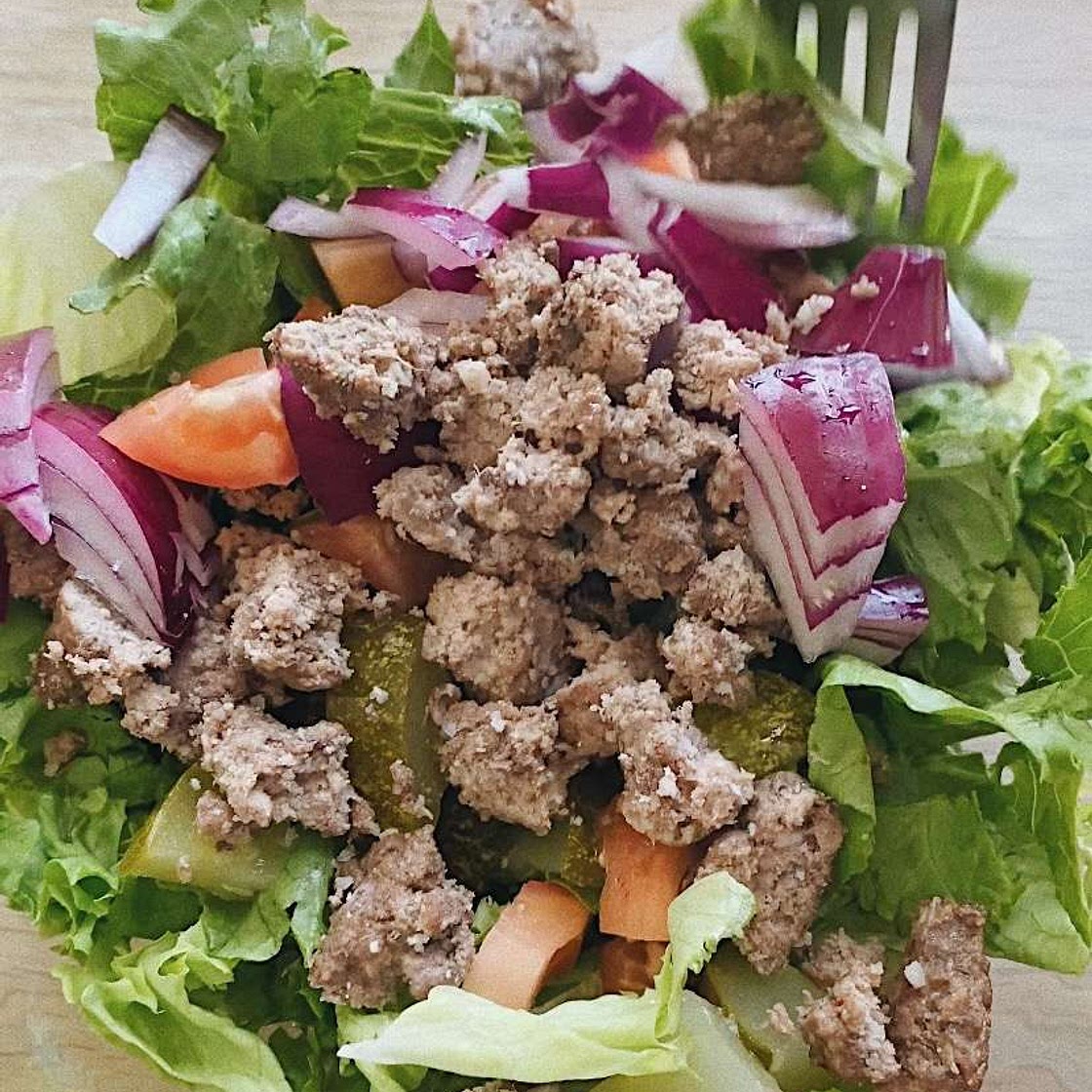 Burger Bowl with Special Sauce