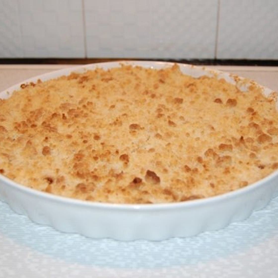 Apple crumble