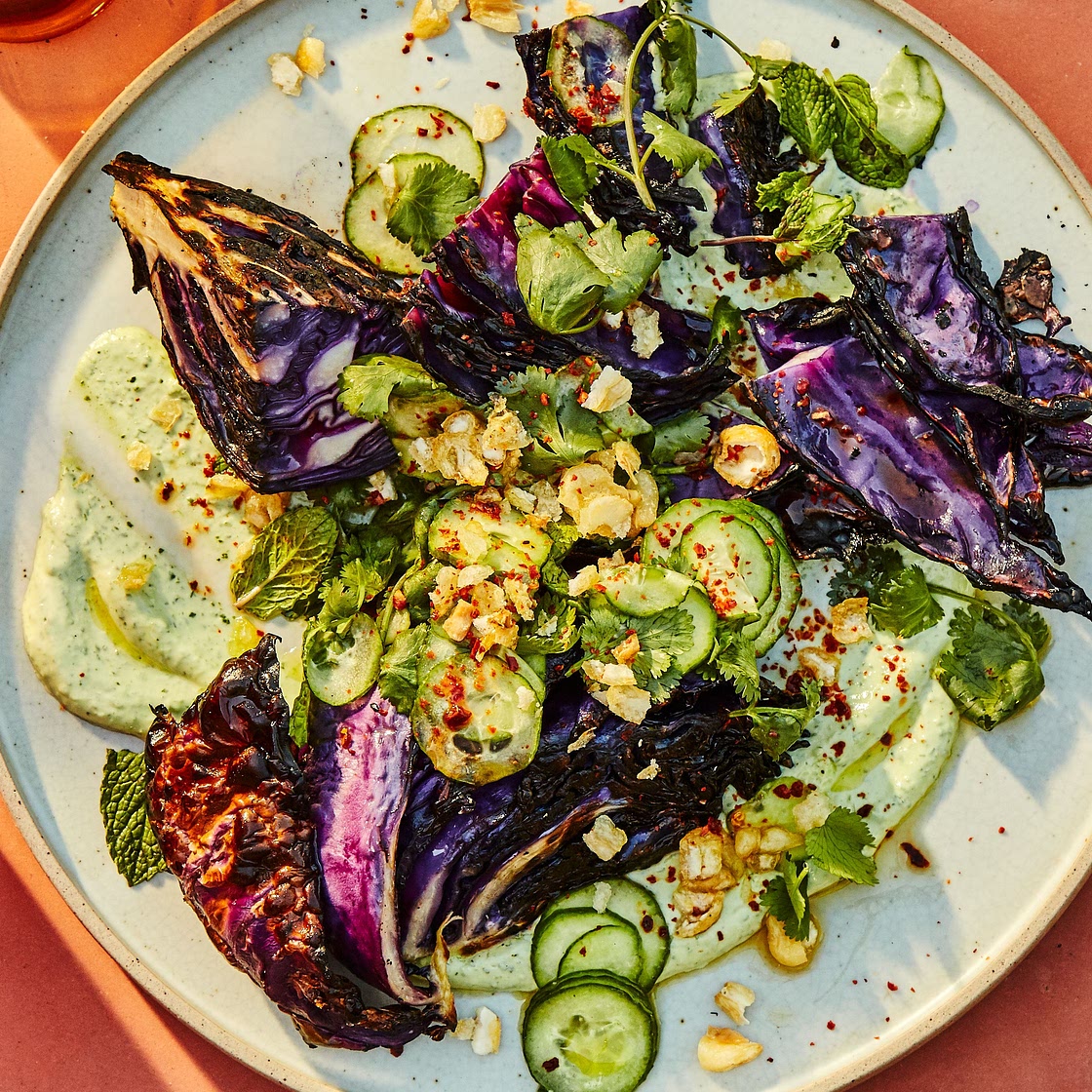 Charred Grilled Cabbage