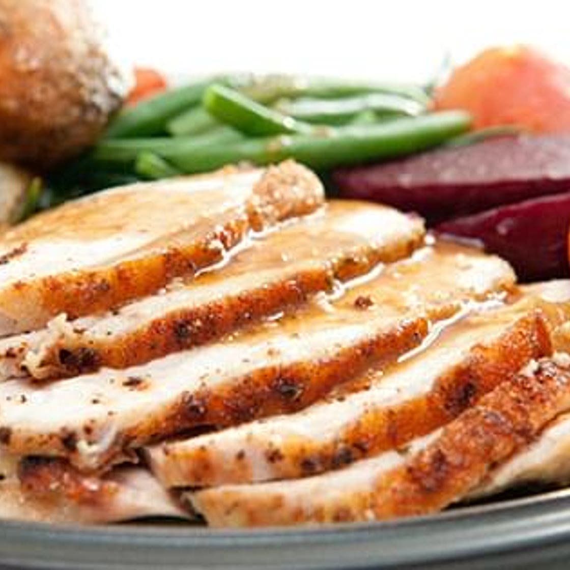 Maple-Glazed Roast Turkey