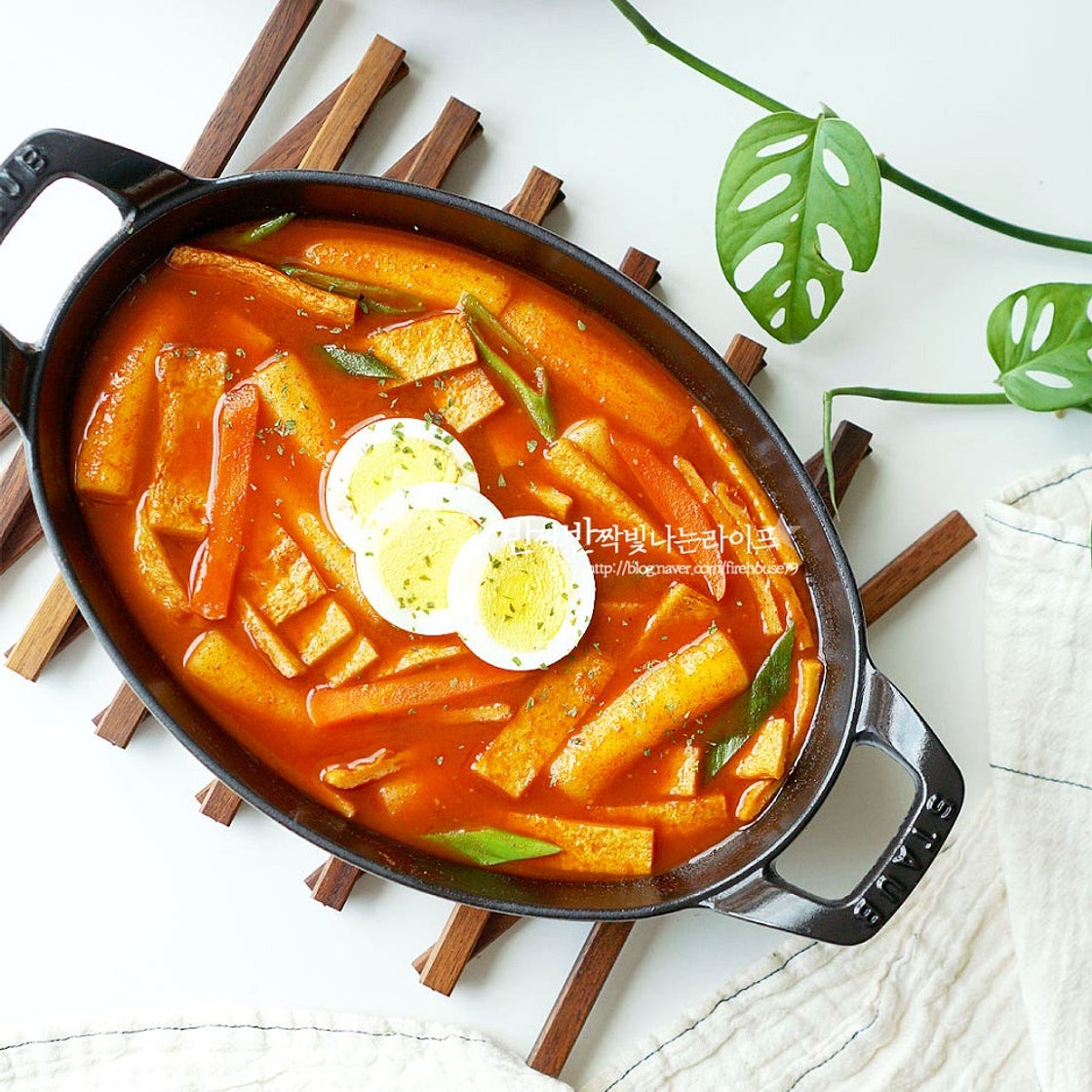 국물떡볶이 레시피 떡볶이 양념 만들기 쌀떡볶이 레시피