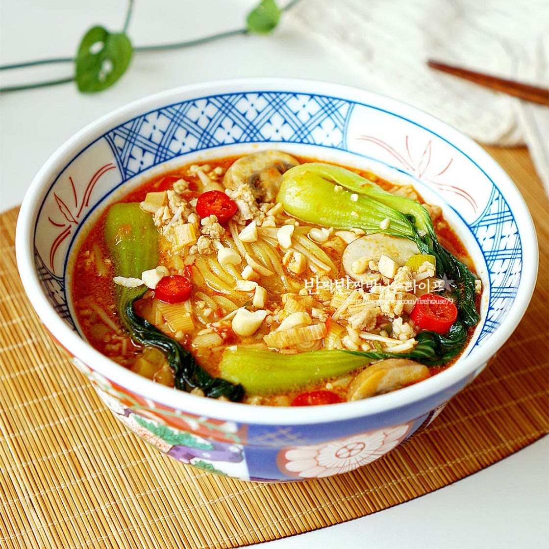 이연복 탄탄면 만들기 두반장 소스 요리