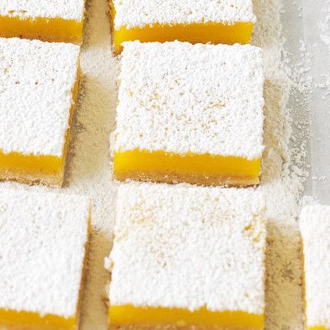 Lemon Bars with Brown-Butter Shortbread Crust