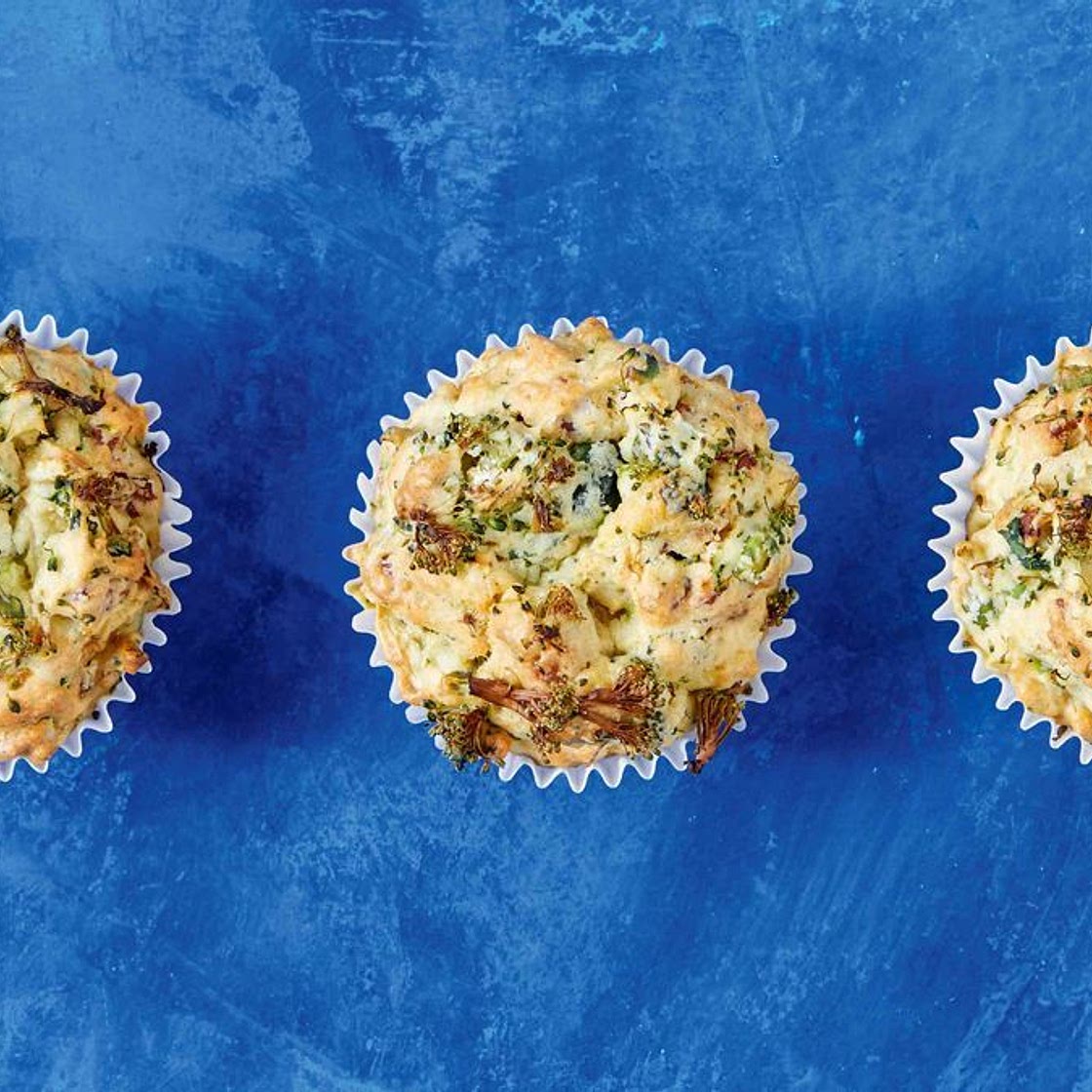 Super-greens muffins recipe