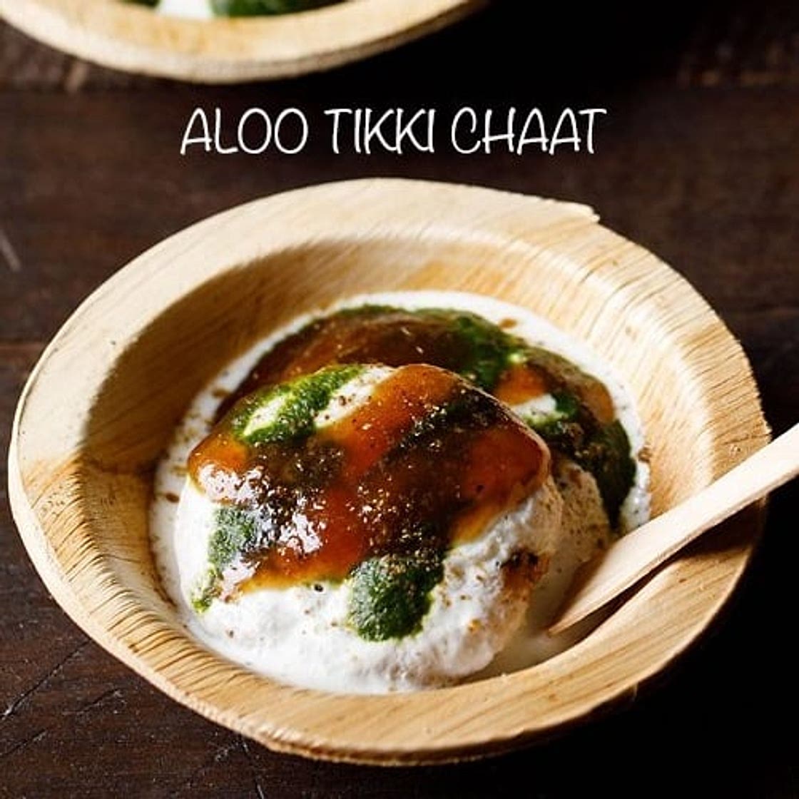 aloo tikki chaat