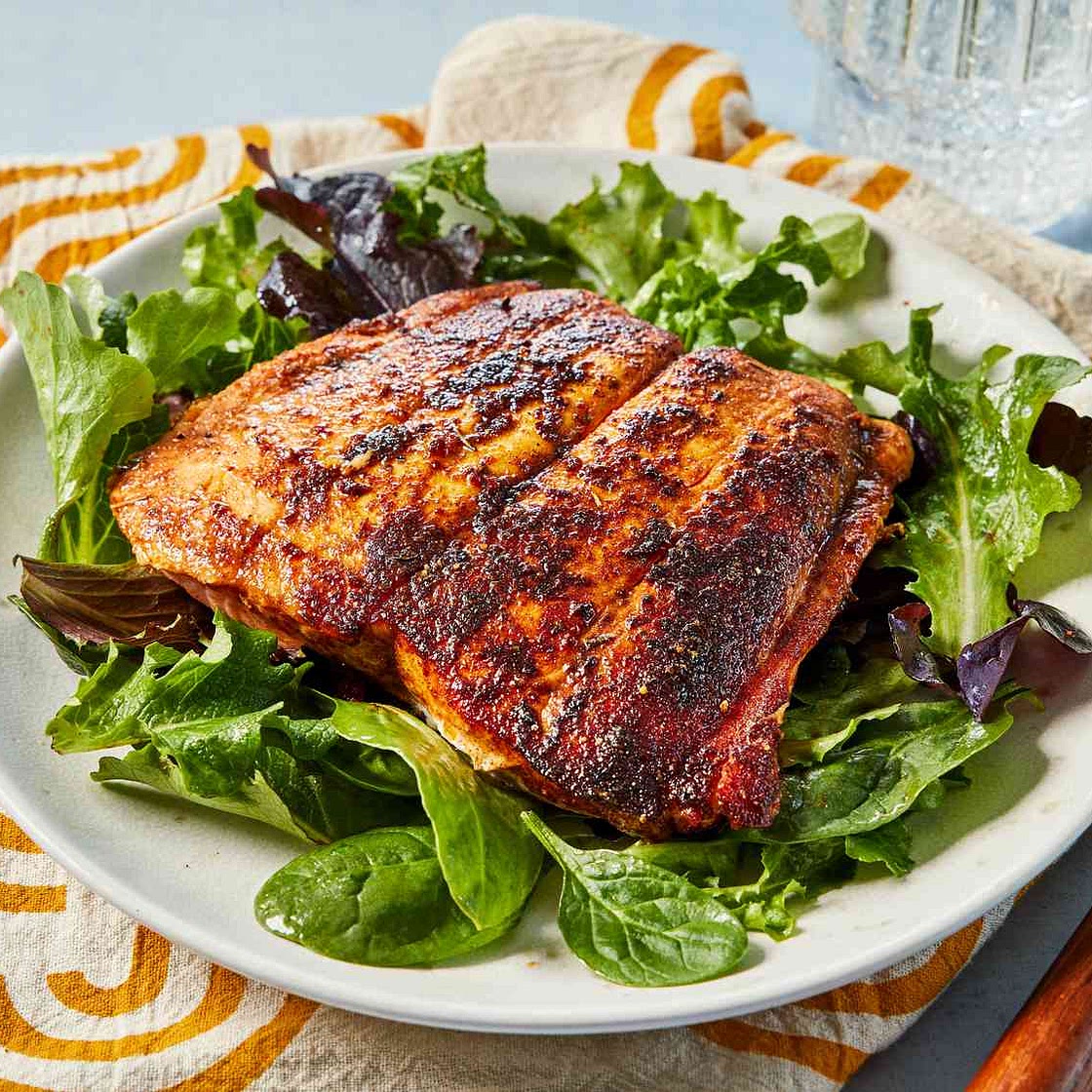 Blackened Salmon Fillets