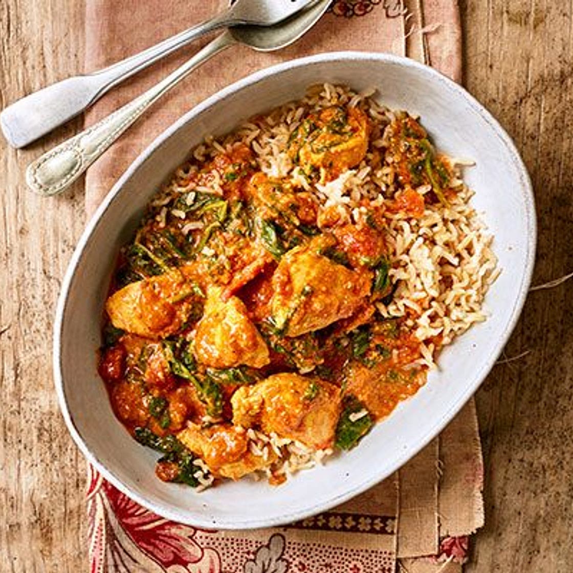 Healthy tikka masala