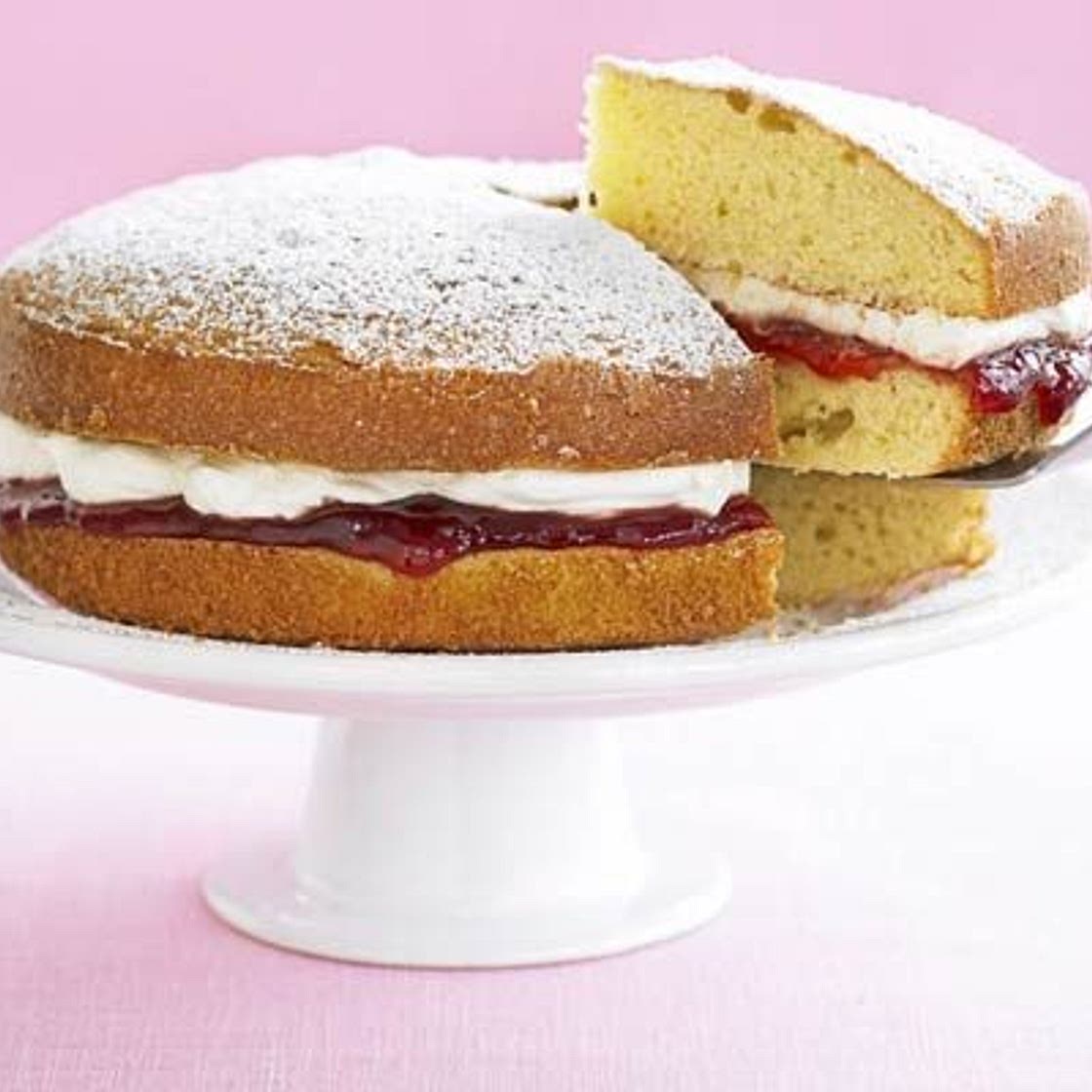 Classic sponge sandwich