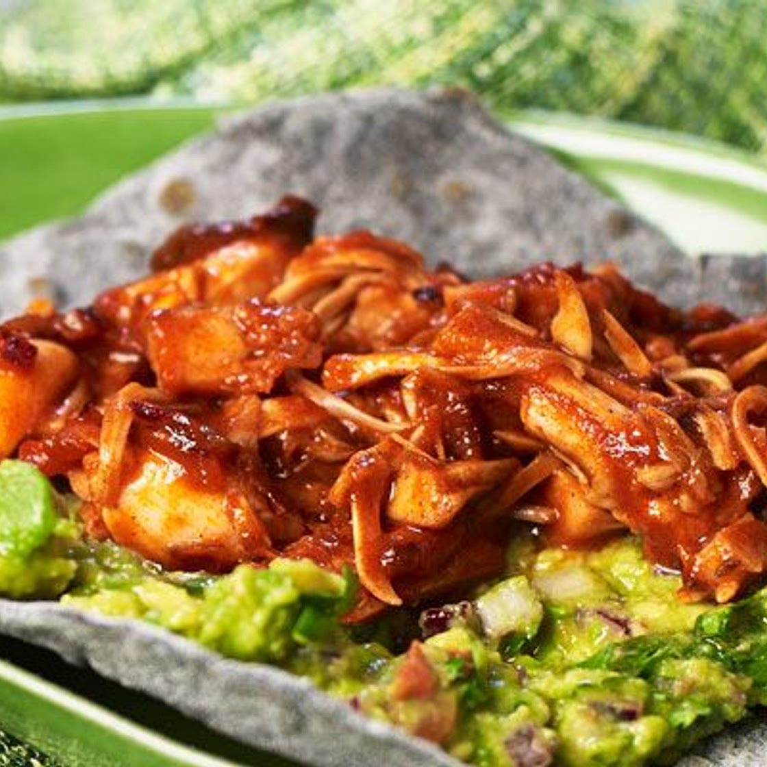 Vegan pulled BBQ jackfruit