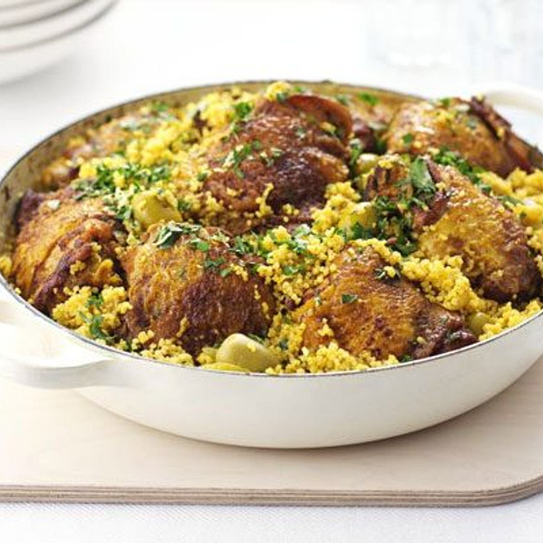 Chicken & couscous one-pot