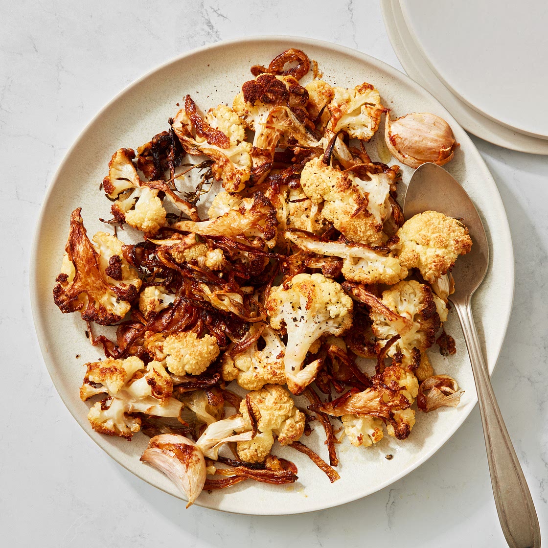 Parmesan-Roasted Cauliflower