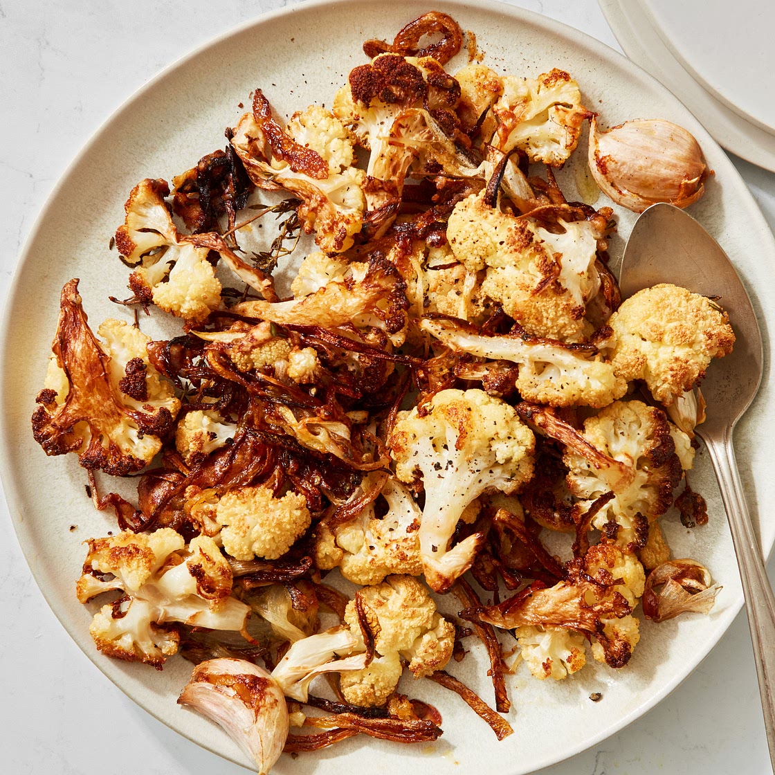 Parmesan-Roasted Cauliflower