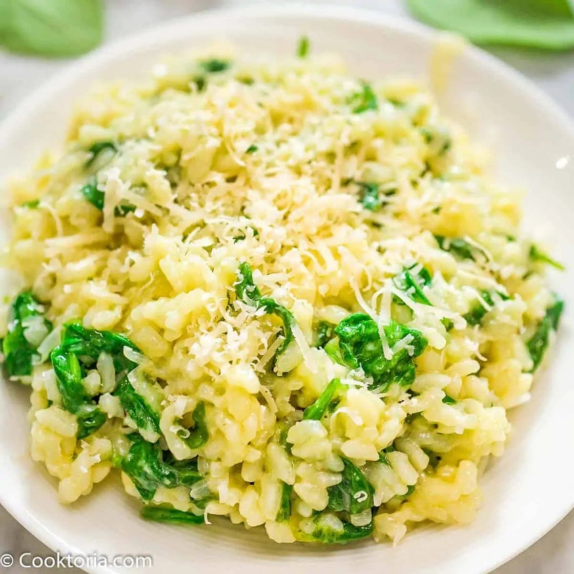 Classic Spinach Risotto