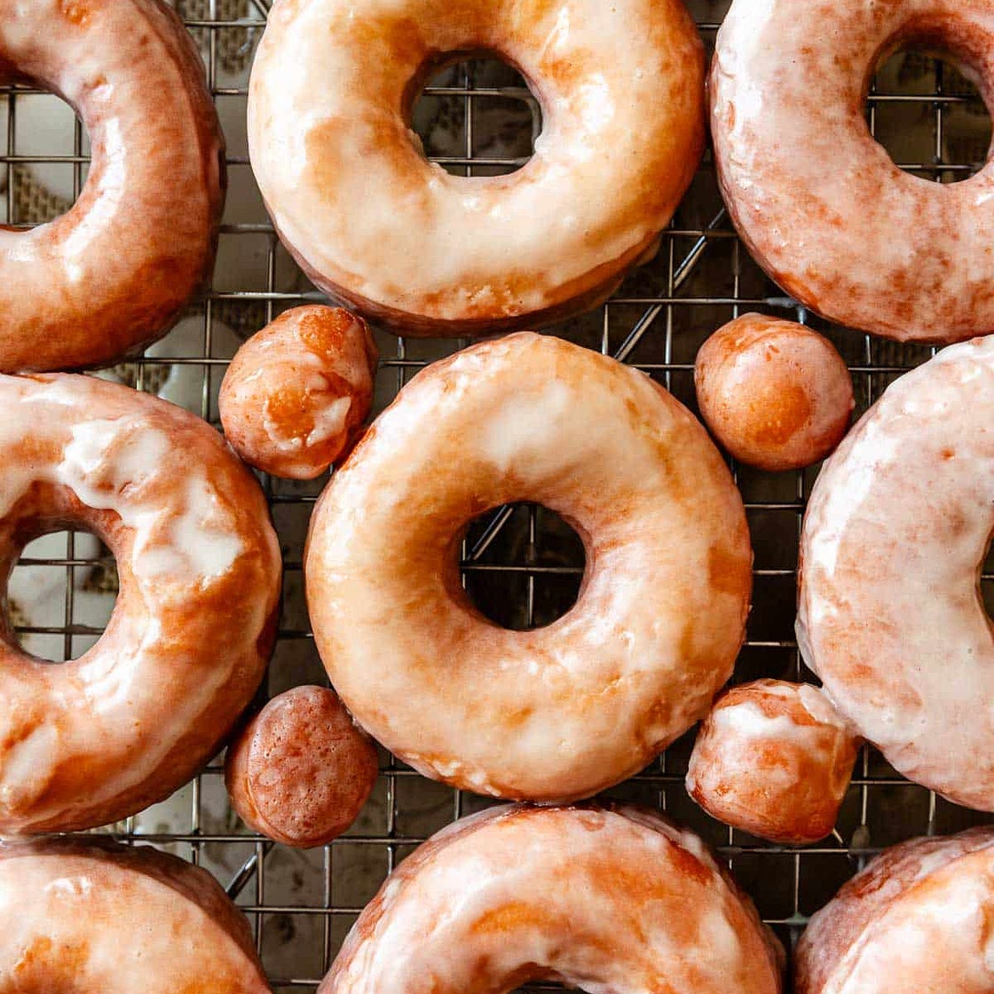 Homemade Glazed Doughnuts