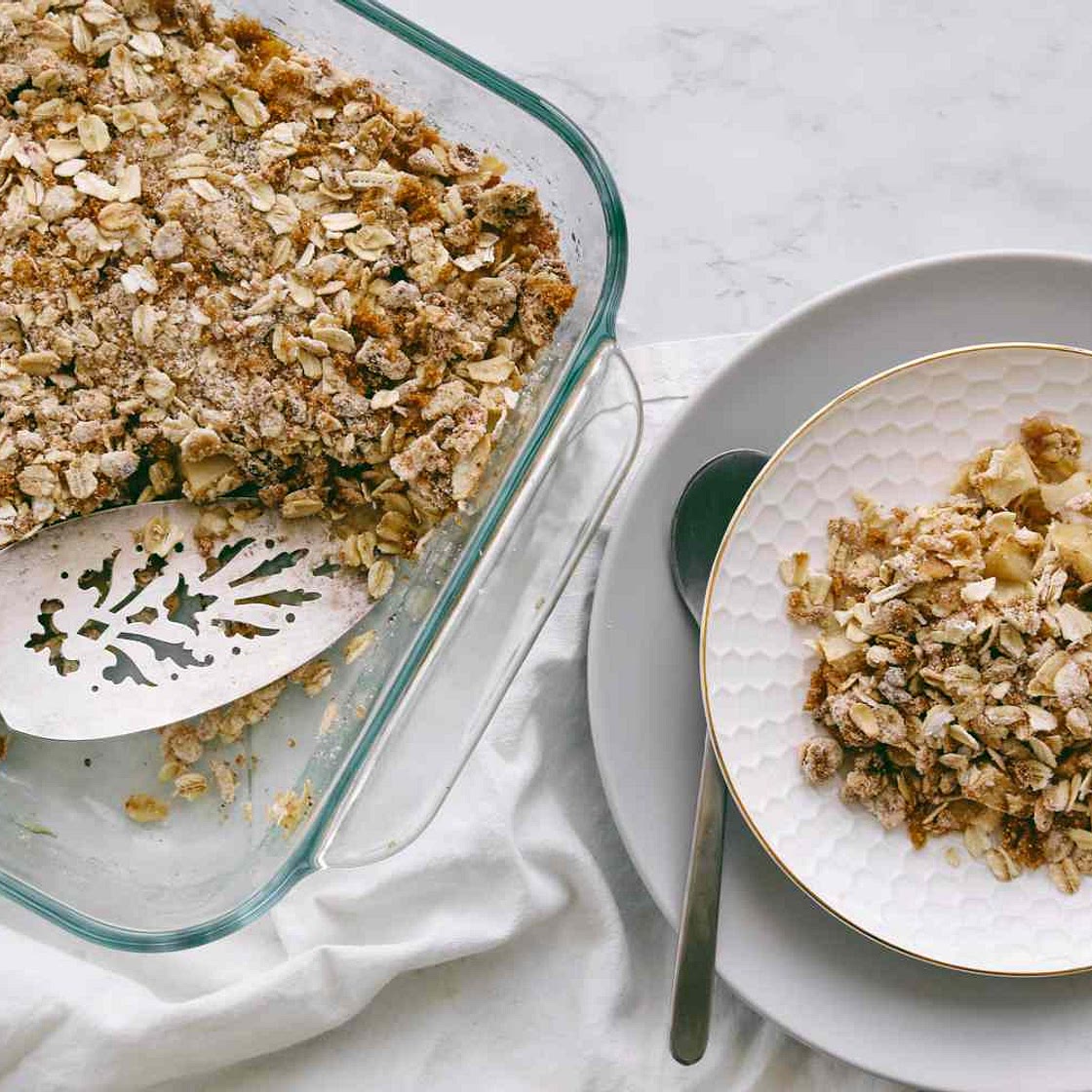 Low-Calorie Apple Crisp