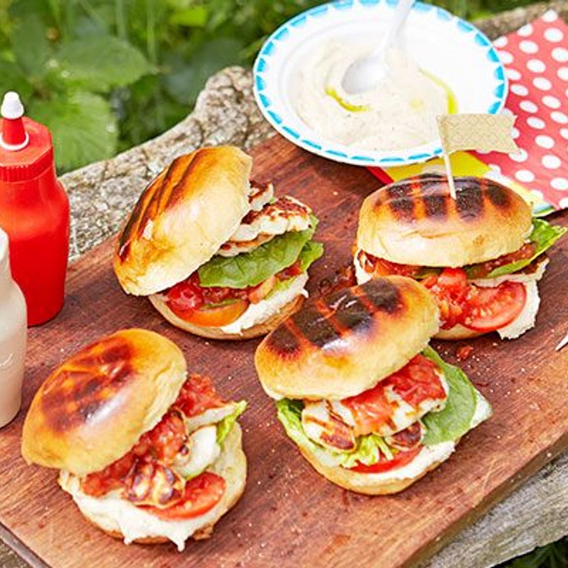 Halloumi burgers