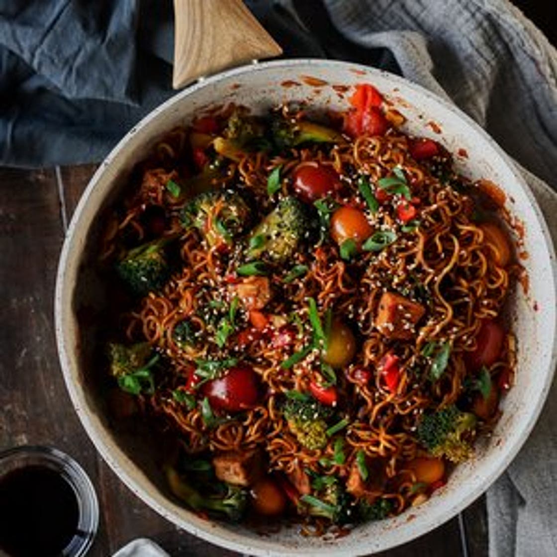 Spicy Garlic Wok Noodles