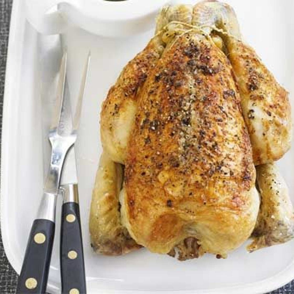 Classic roast chicken & gravy