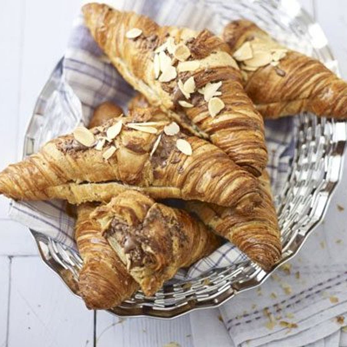 Chocolate & almond croissants