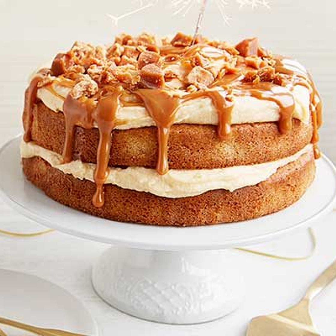 Easy caramel cake