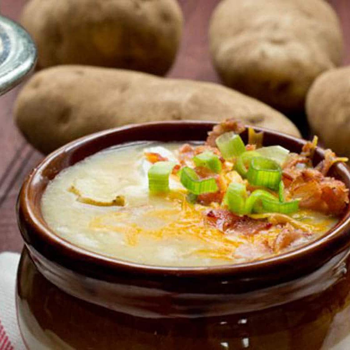 Easy Loaded Potato Soup Recipe