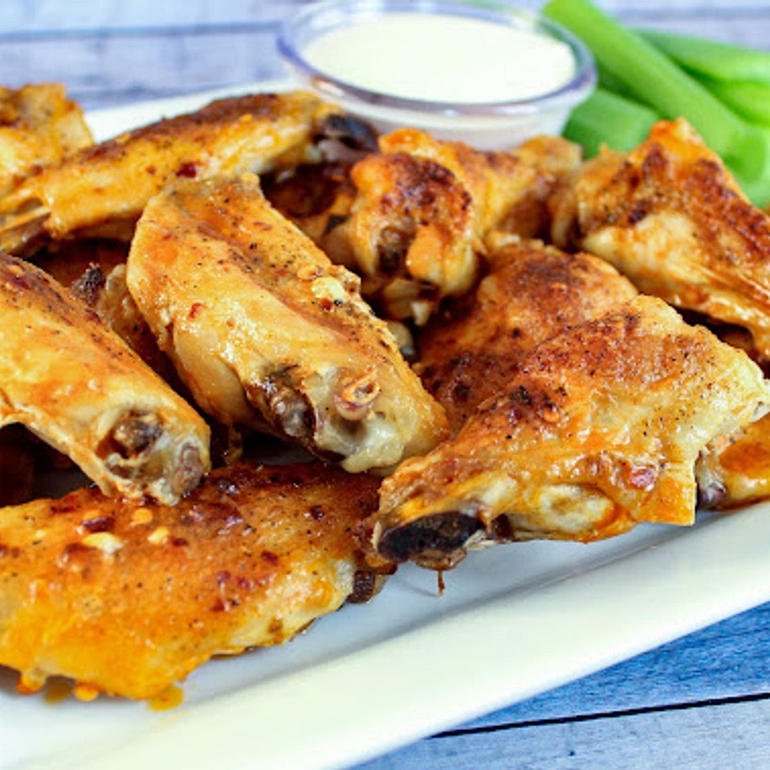 Crispy Baked Chicken Wings