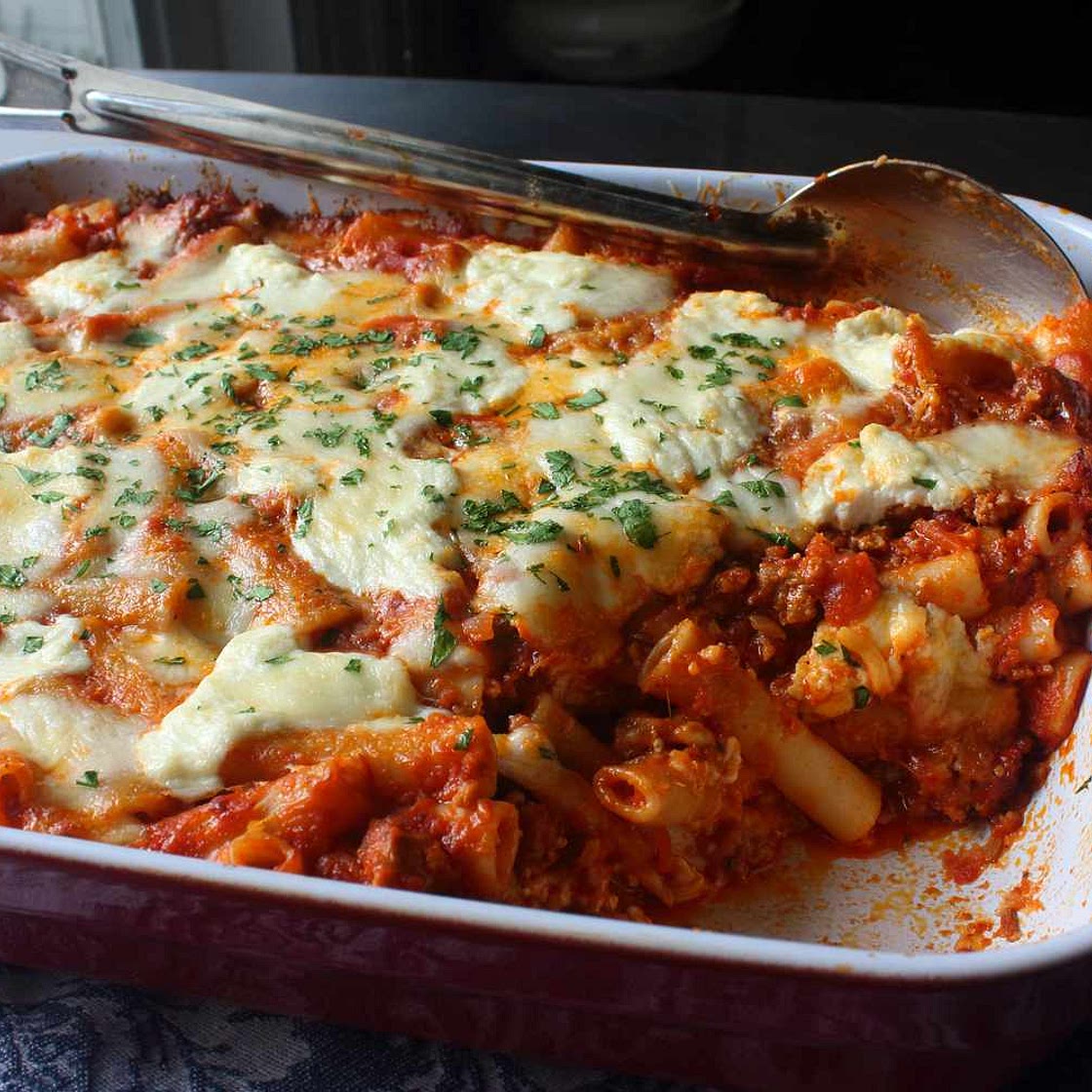 The Best Baked Ziti