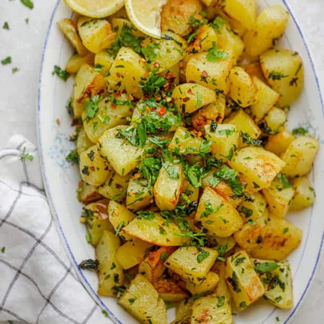 Lebanese Spicy Potatoes (Batata Harra)