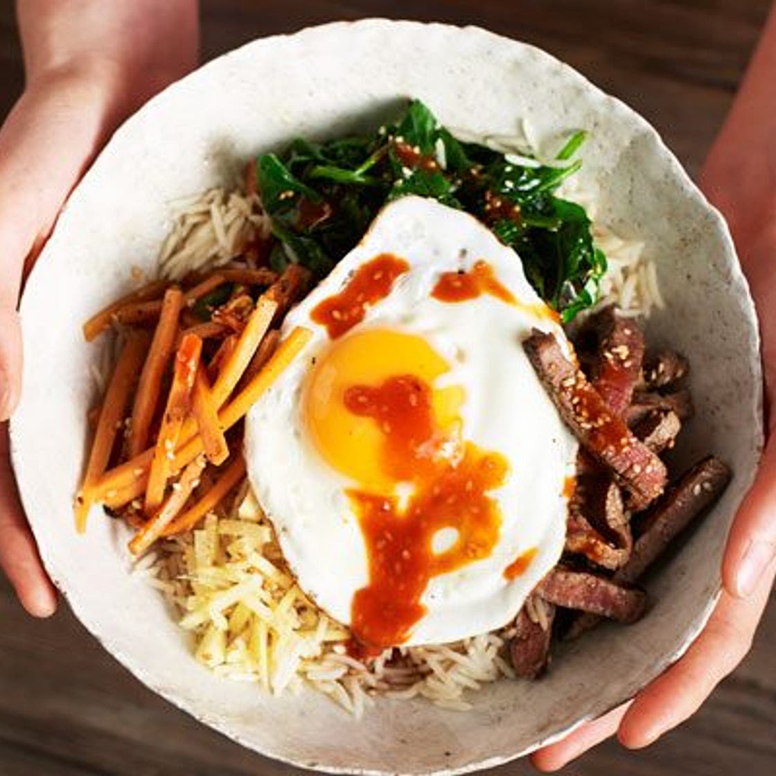 Easy bibimbap