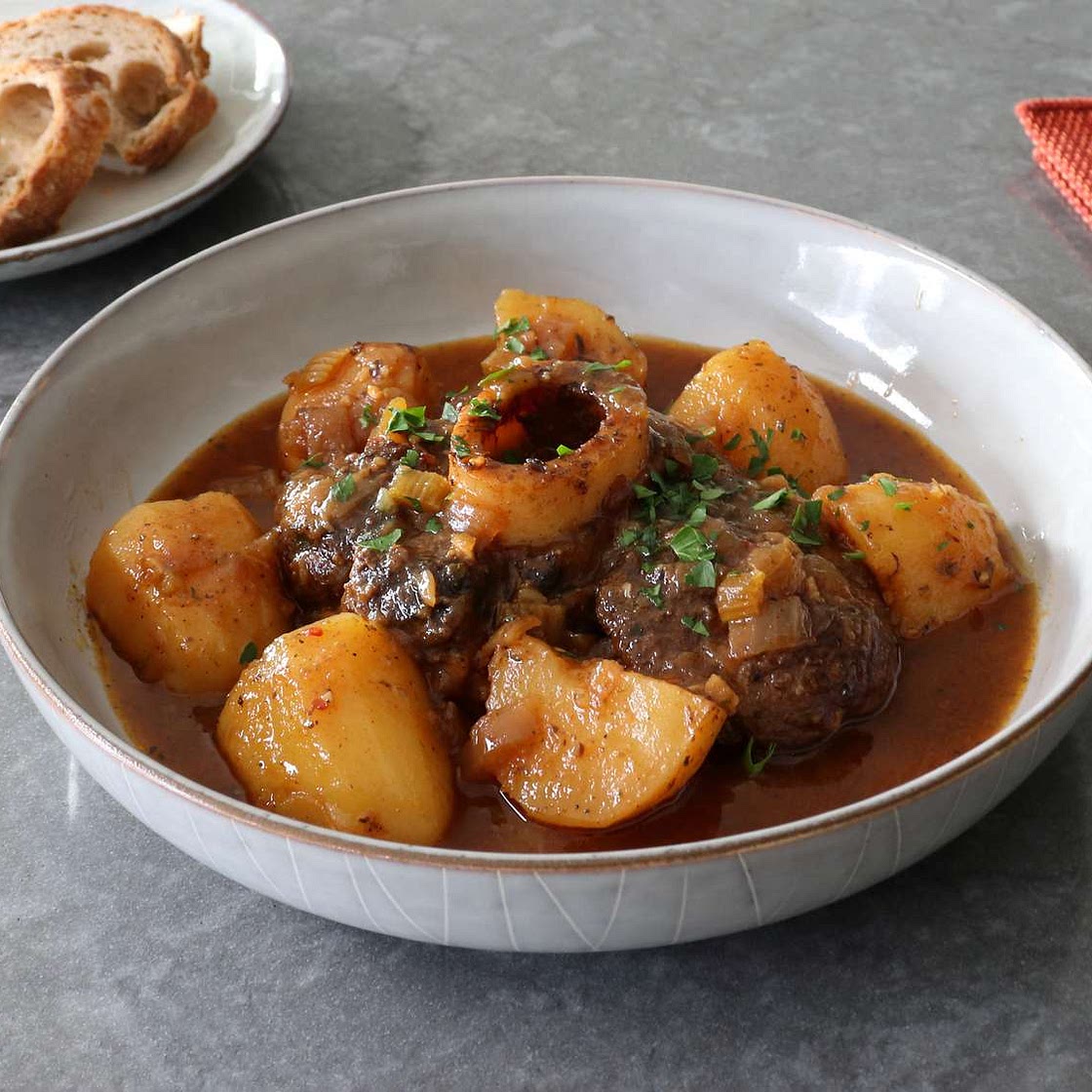 Italian Braised Beef and Potatoes
