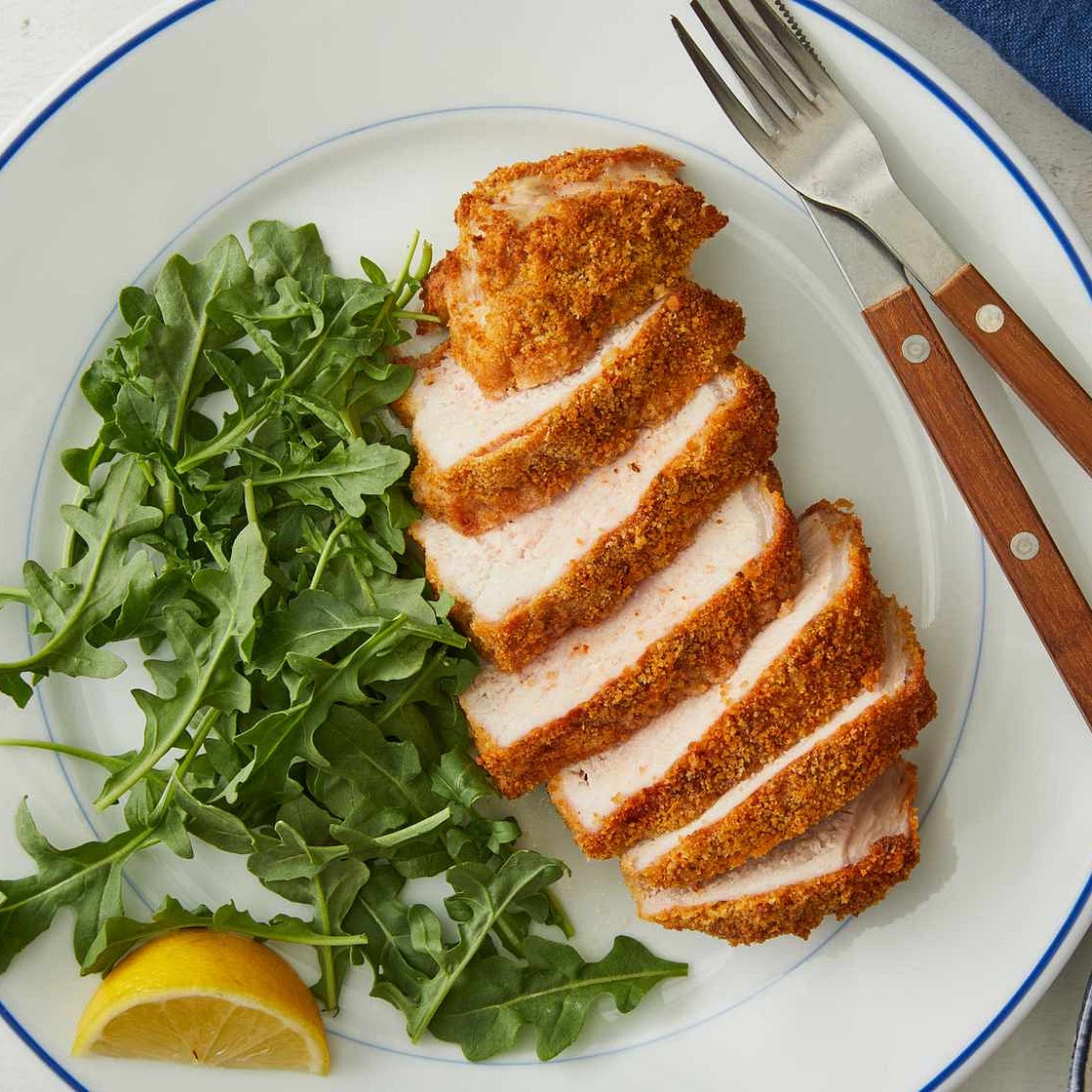 Breaded Air Fryer Pork Chops